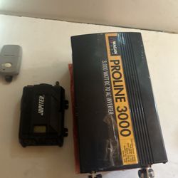 3,000 watt and 800 watt inverter