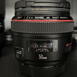 Canon EF 50mm 1.2L