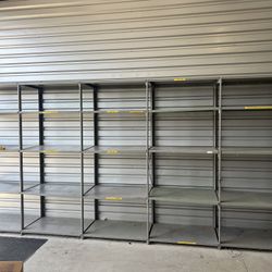 Industrial Metal Warehouse Shelving 7 Shelves 