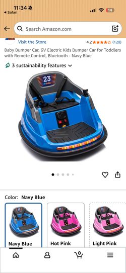 Hi Kiddo Bumper car Open And Set Up But Used Just Twice