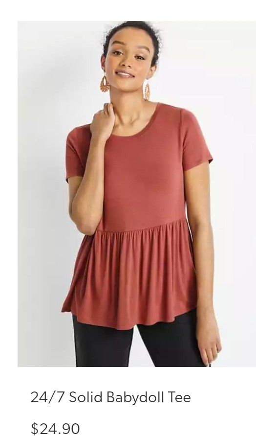 Maurices Babydoll Tees