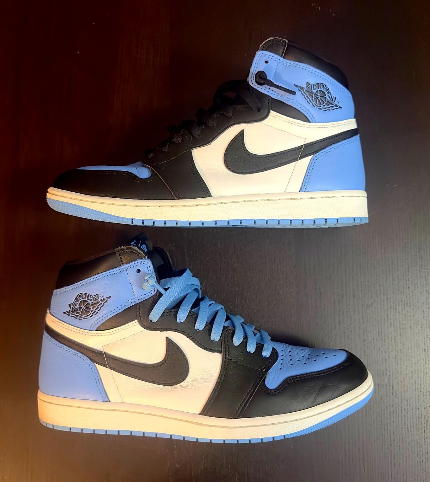 Jordan One UNC blue Toe Size 11