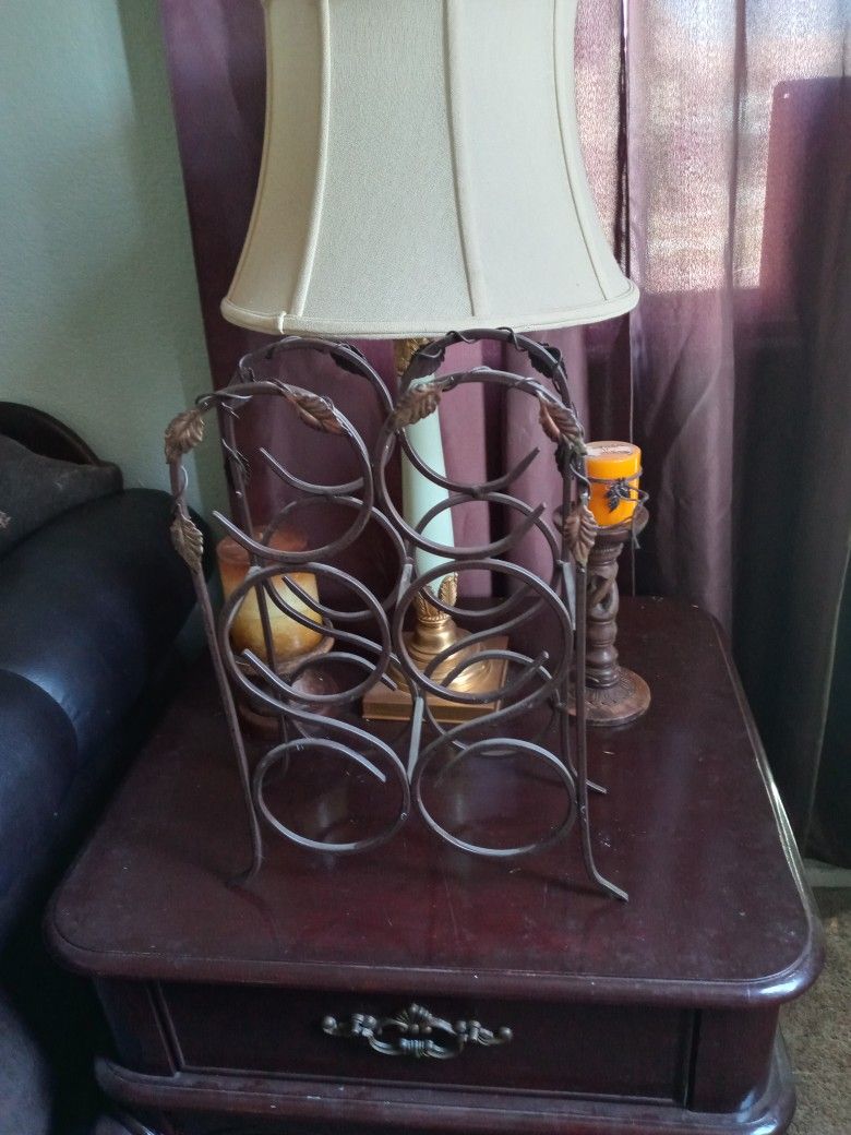 Metal Wine Battles Rack