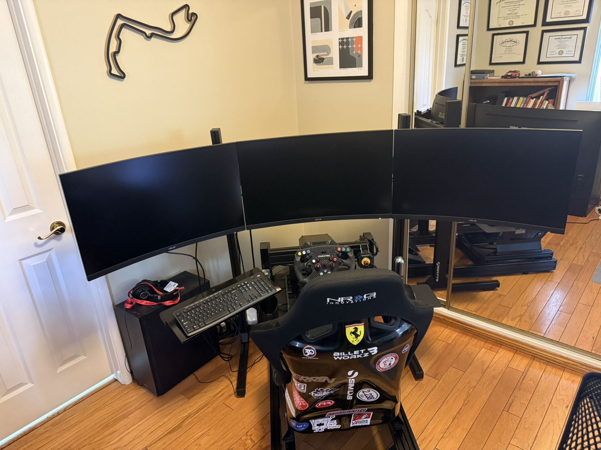 Fanatec Racing Simulator