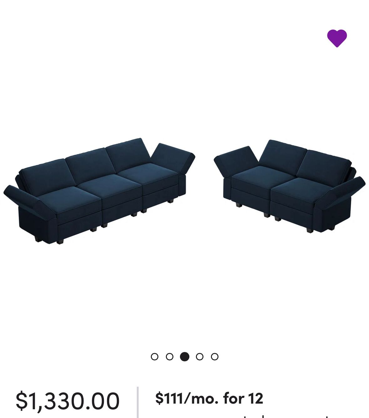 Sofa And Love Seat