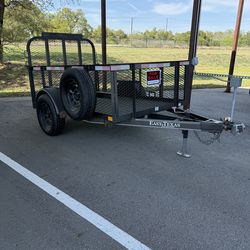 2021 East TX 5x8 Landscape Utility Trailer