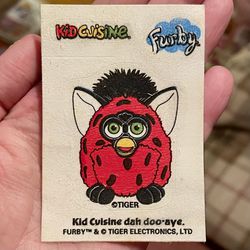 Furby Sticker from Kid Cuisine Meal 1999 Brand New