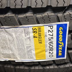 275/60/20 Goodyear Wrangler SRA