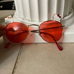 Red Hello Kitty Sunglasses 