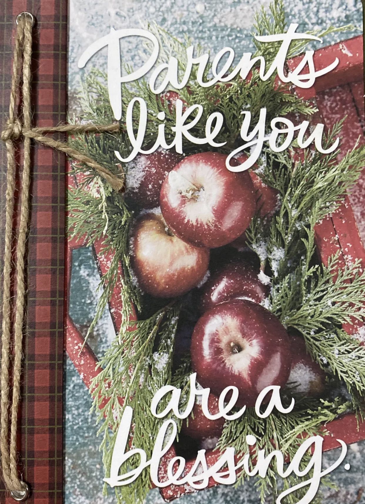 Christmas Cards  By Hallmark- For Parents