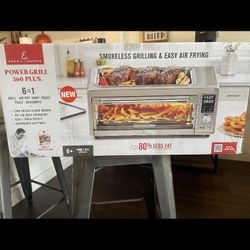 Smokeless Indoor Grill/Air fryer