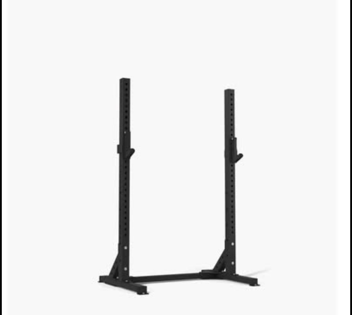 American Barbell Squat Rack, Adjustable Bench, 250lbs Worth Of Plates