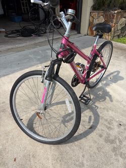 Mongoose Pink Girls Mountain Bike