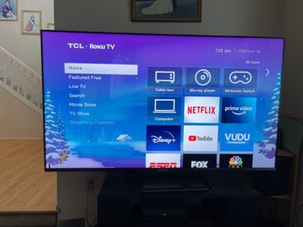 65in Roku Smart TV 4K (slight screen blemish)