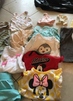 Lot of baby clothes