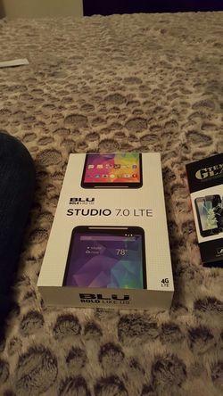 blu ,telefono tablet color rose gold7"