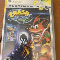 Crash Bandicoot: The Wrath of Cortex (Xbox, 2003) Platinum Hits Complete