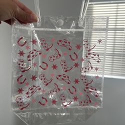 11 Clear Cowgirl Western Rodeo Party Favor Bags