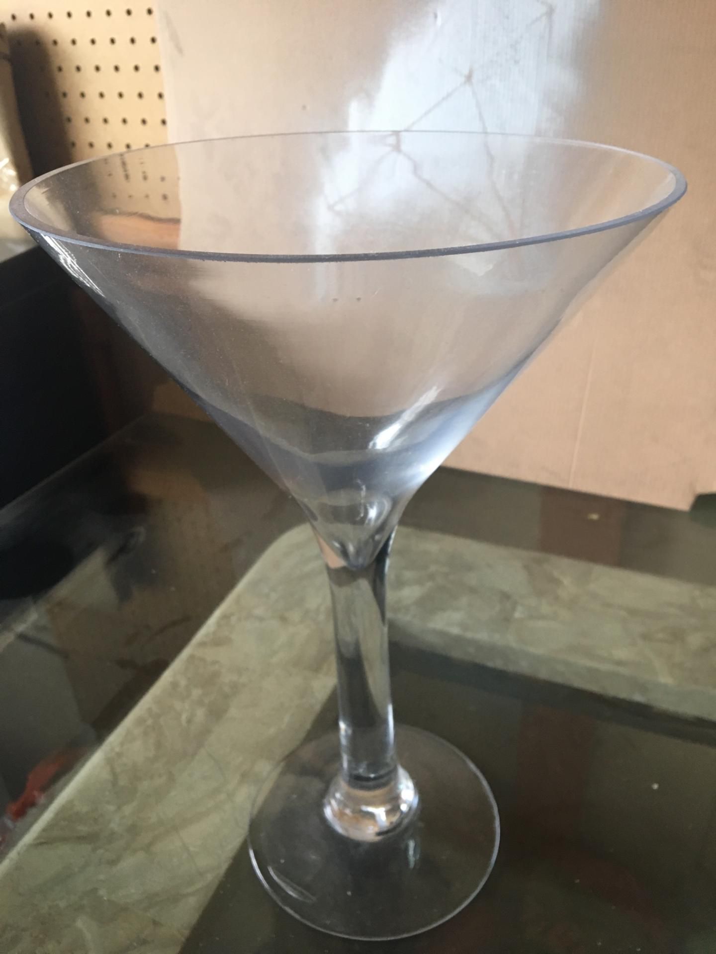 Giant martini glass decoration for Sale in Stockton, CA - OfferUp