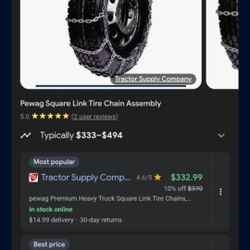 Pewag Snow/Ice Chains 