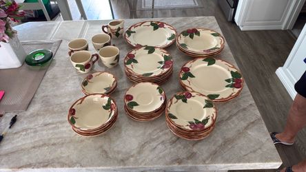 Vintage Franciscan Apple Dinnerware