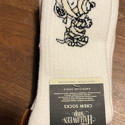 American Eagle Snoopy socks