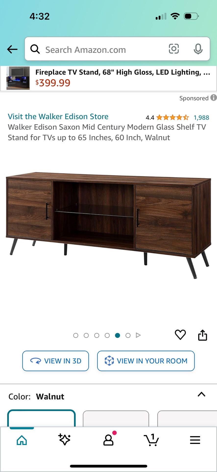 Tv Stand Mid Century Modern