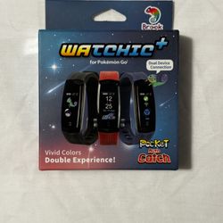 Brook Pocket Auto Catch Watchic Plus, 0.96 inch Color Display, Black