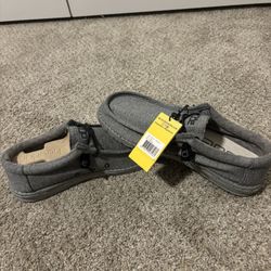 Heydude  size 11 steel grey