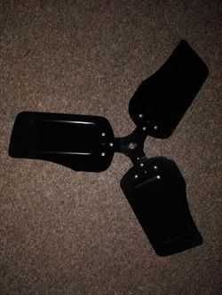 Large metal fan blade.....