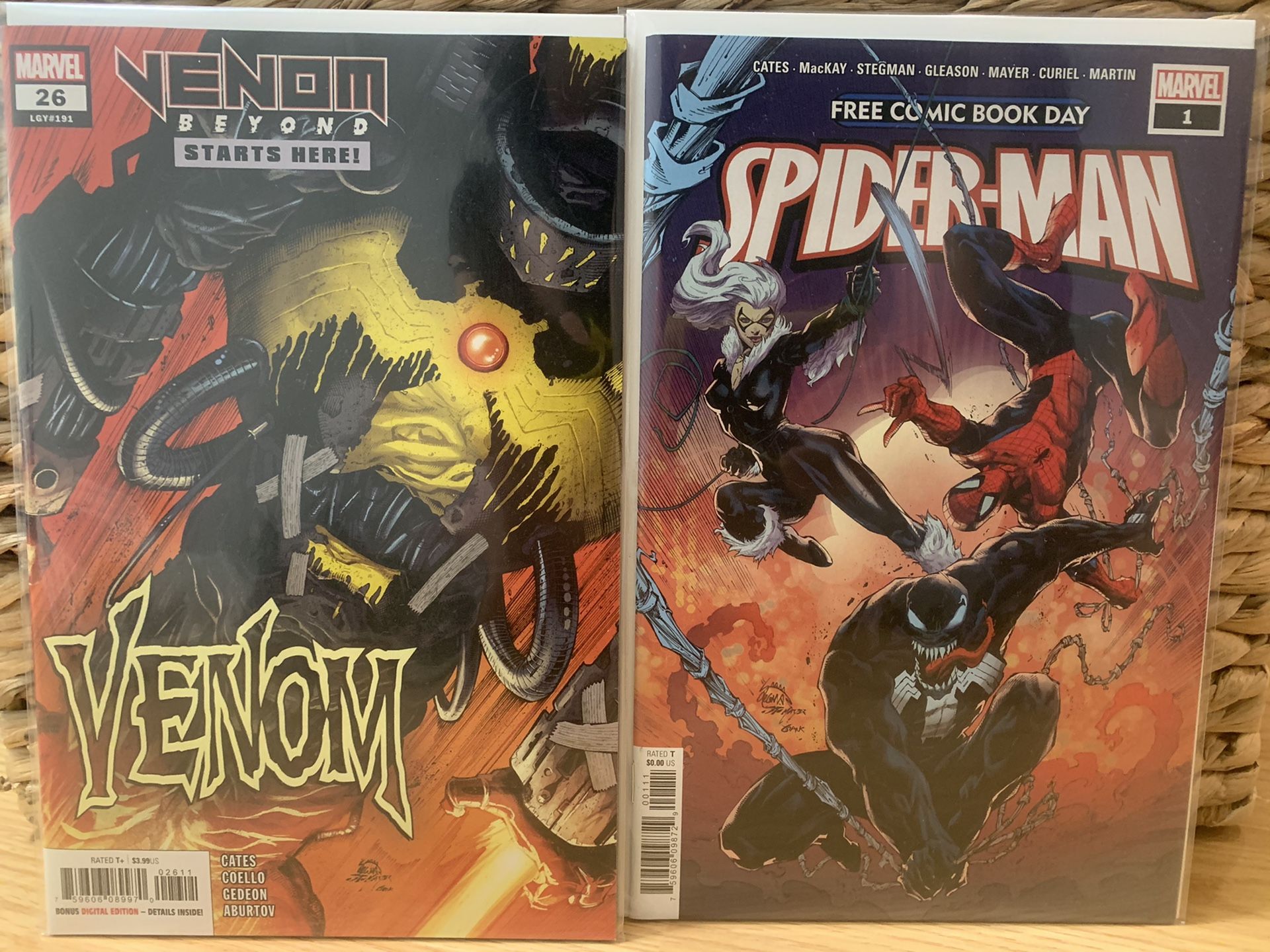 Venom comic books ** 1st appearance of Virus **