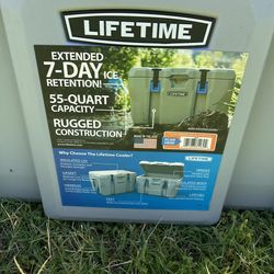 Lifetime 55 Quart Rugged Cooler