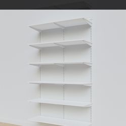 Elfa decor 3’ basic shelving units x2