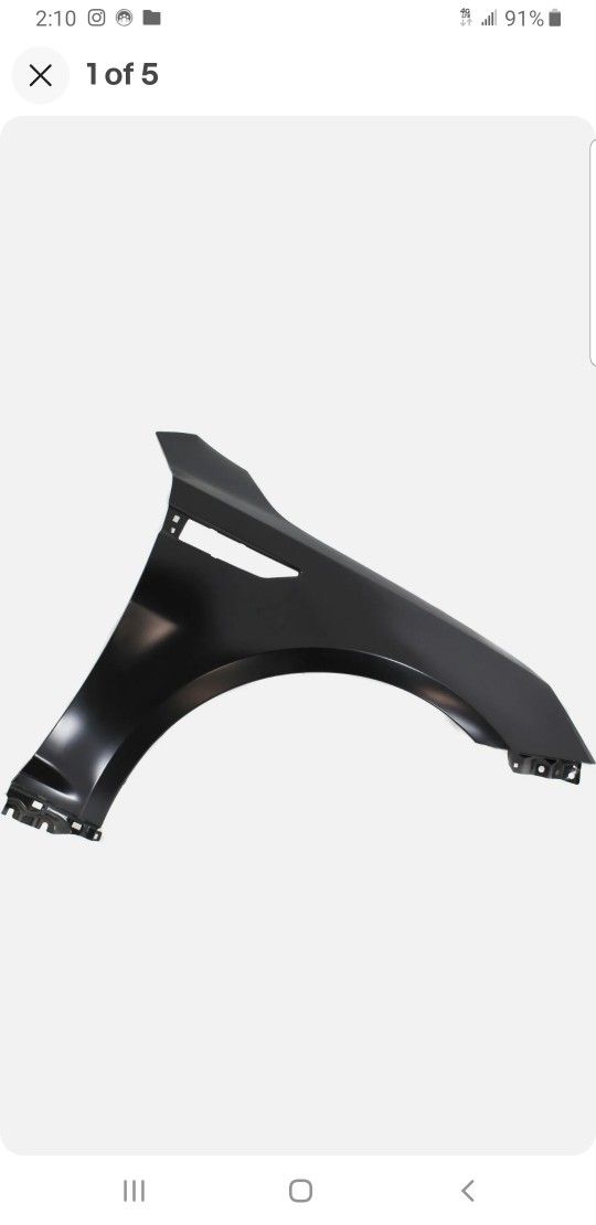 2011-2015 Kia Optima Passenger Fender (New) Parts