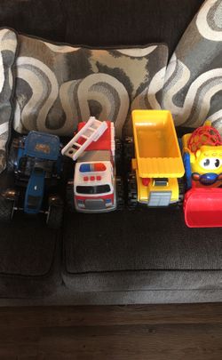 Toy trucks