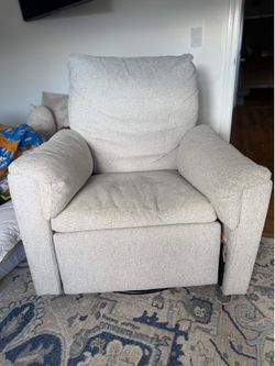 Pottery Barn -  Dream swivel recliner