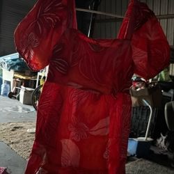 A very nice Hawaiian dress size medium