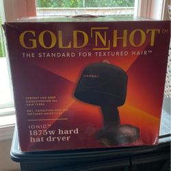 Gold And Hot Hard Hat Dryer 