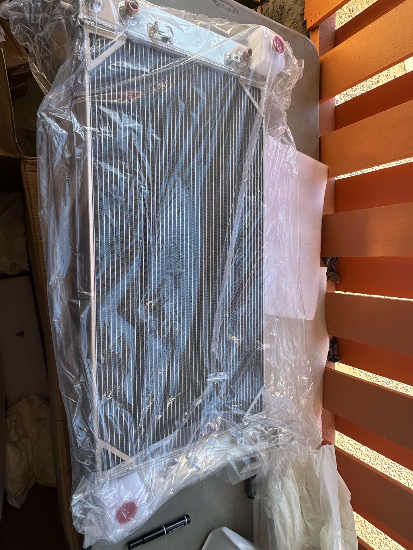 New Resfriador 34" Aluminum Radiator Chevy GMC 03-14