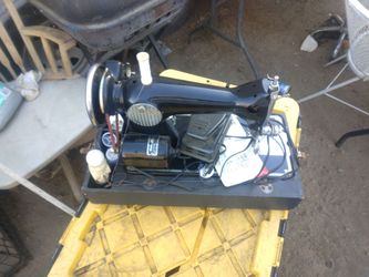 Vintage sewing machine