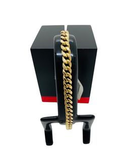 10K Yellow Gold Curb Bracelet | Size 7 1/2 | 3.8g
