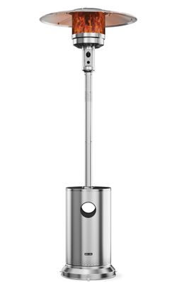 EAST OAK 48,000 BTU Patio Heater (Stainless Steel)