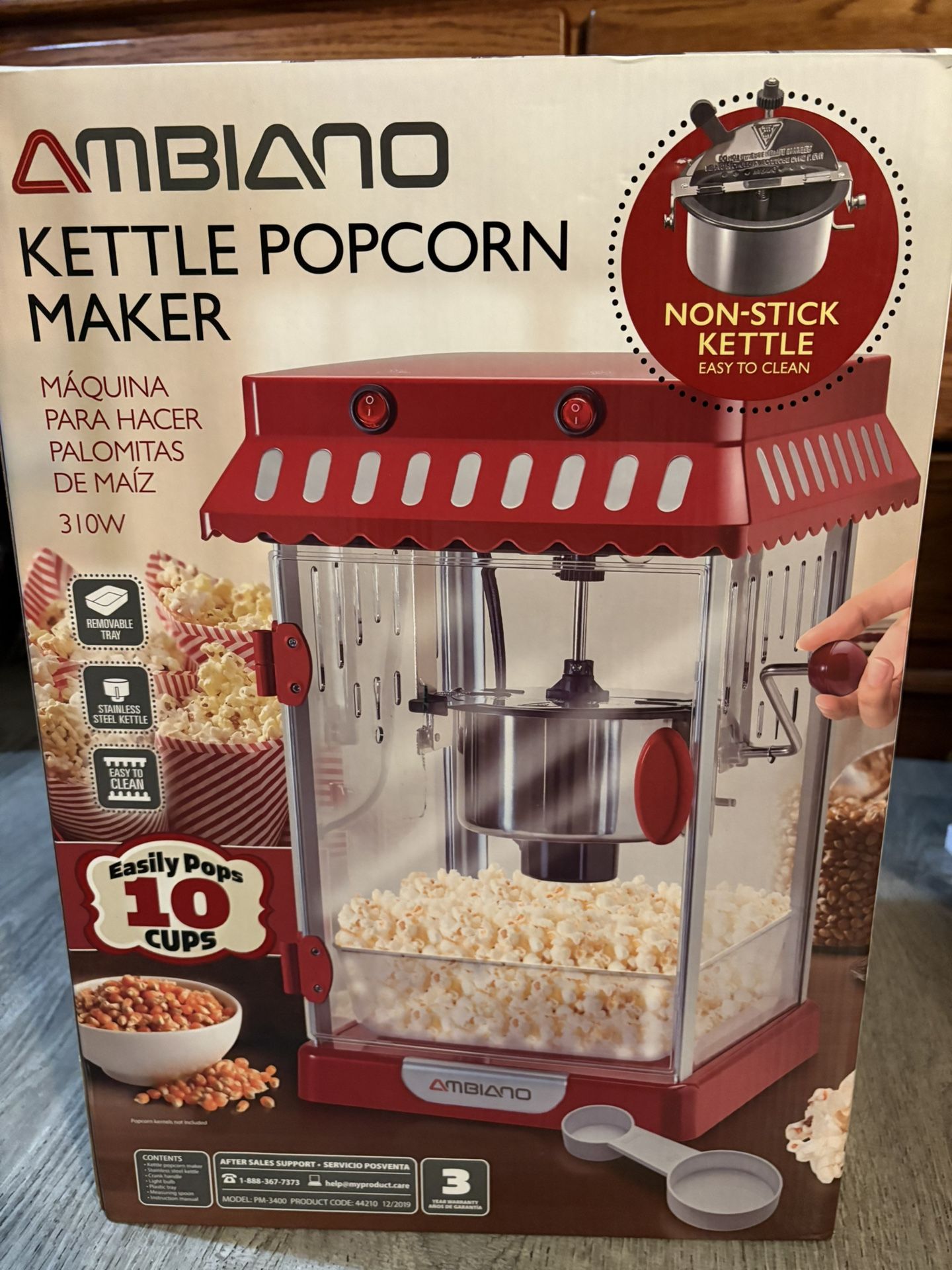 Vintage Popcorn/Kettle maker