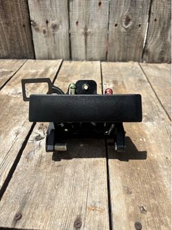 Tailgate Handle with Lock Keyhole Provision Black for 2007-2013 Silverado Sierra