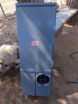 Electric meter panel.\nIs square d