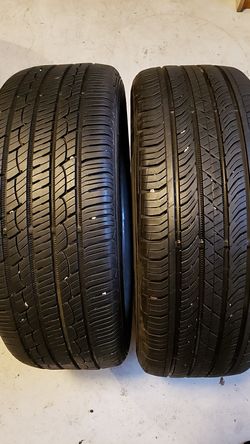 Continental in good condition 2 tires 205 55 16 80% tread