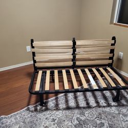 Futon With Matresz And Topper.  Smaller Size Futon. 