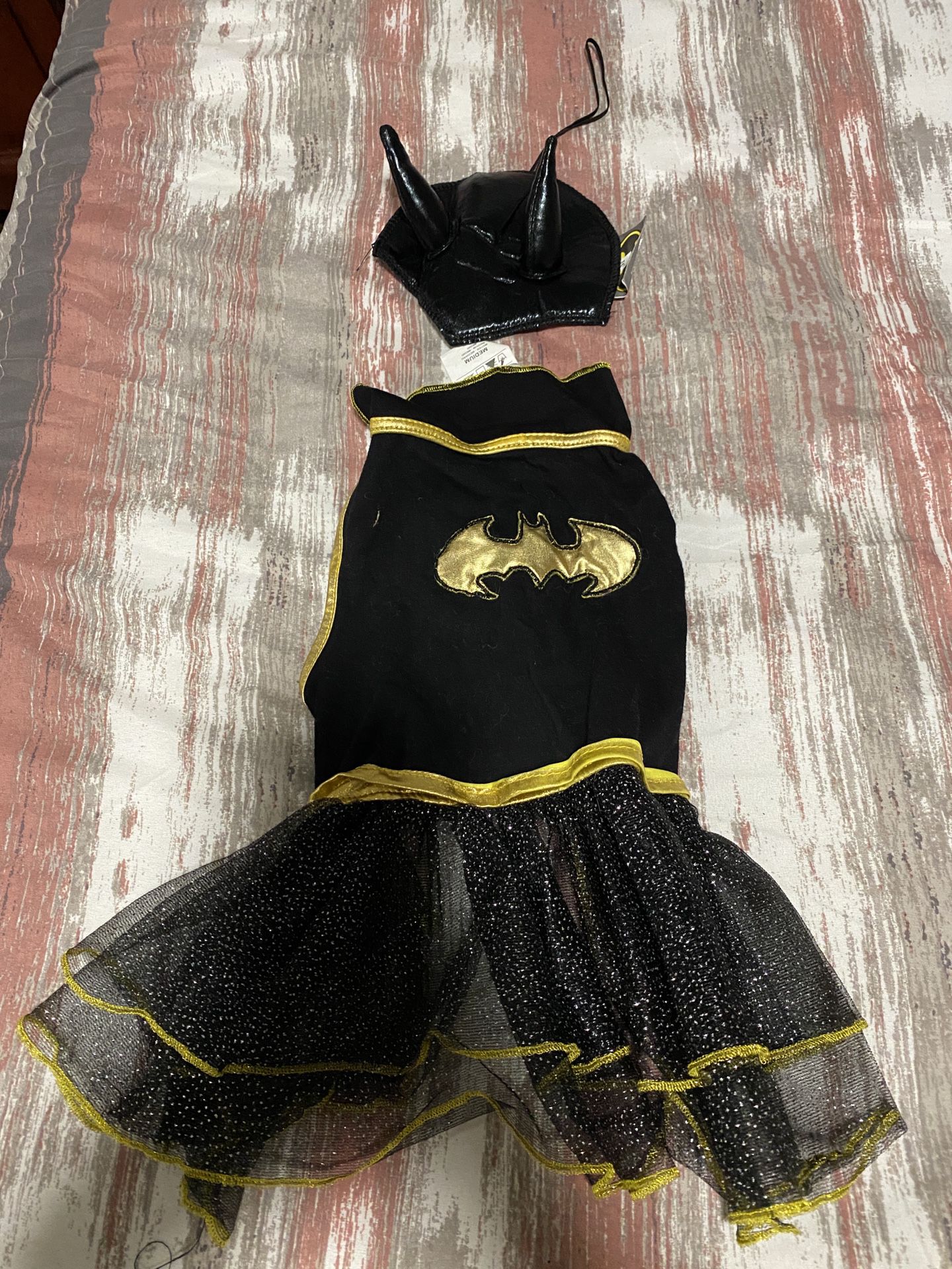 Batgirl Dog Halloween Costume