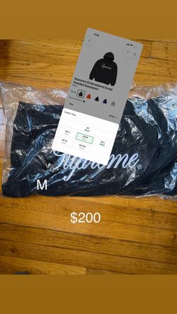 Supreme Embroidered Scripted Hoody