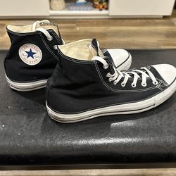 MENS SIZE 12 ALL STAR CONVERSE HIGH TOP
